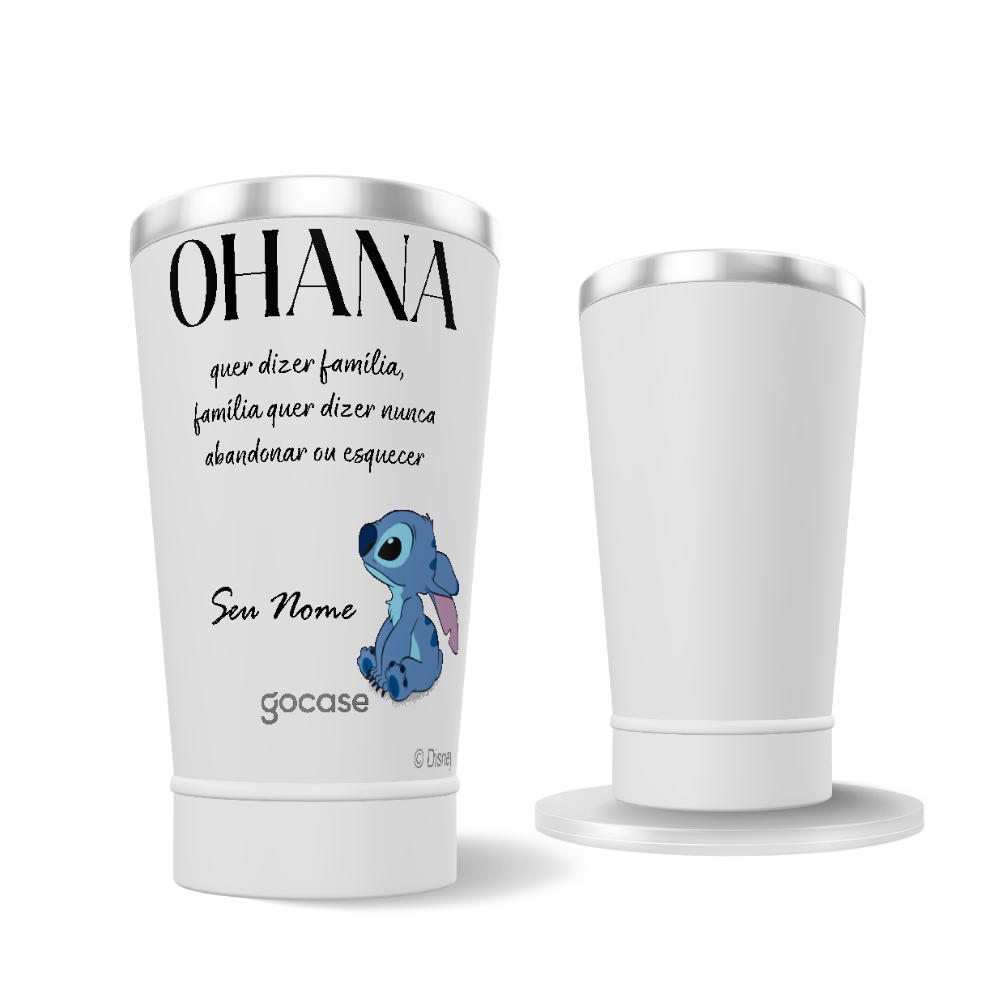 Copo Térmico - Stitch Ohana