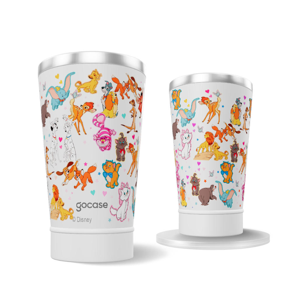 Copo Térmico - Disney Pets Pattern 360º