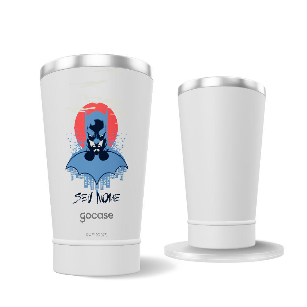 Copo Térmico + Ebook - Batman - Herói de Gotham