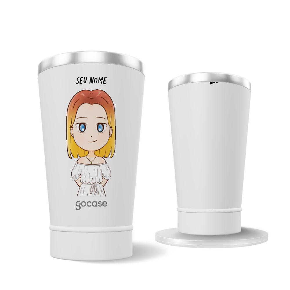 Copo Térmico - Cartoon Style