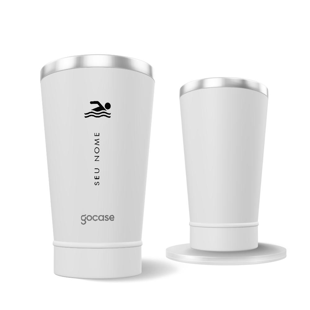 Copo Térmico + Ebook - Esportes Minimalista