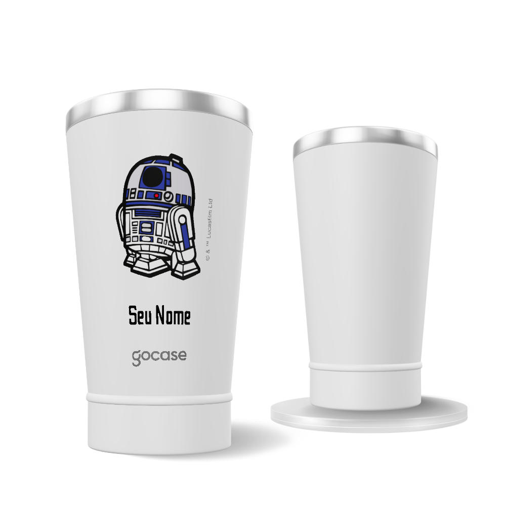 Copo Térmico + Ebook - R2-D2