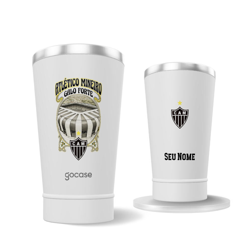 Copo Térmico Cerveja - Atlético Mineiro - Galo Raízes Imortais