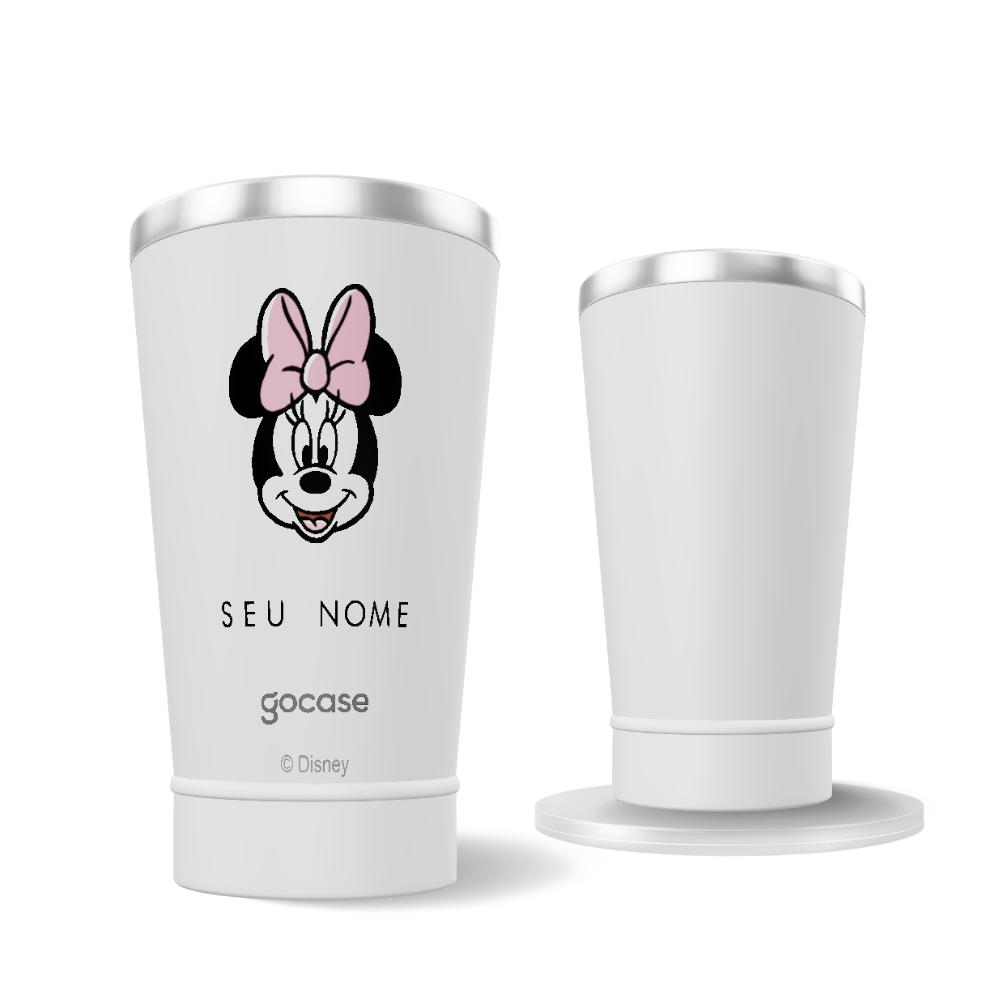 Copo Térmico + Ebook - Mickey e Minnie Cute