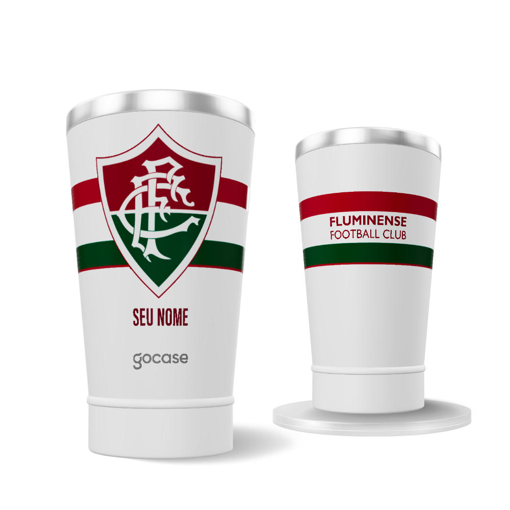 Copo Térmico Cerveja + Ebook - Fluminense Uniforme 2 2023