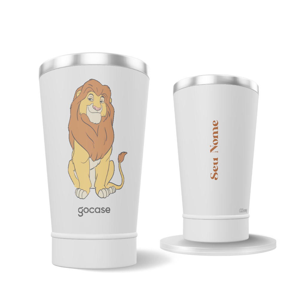 Copo Térmico Cerveja - Rei Leão - Pai Mufasa
