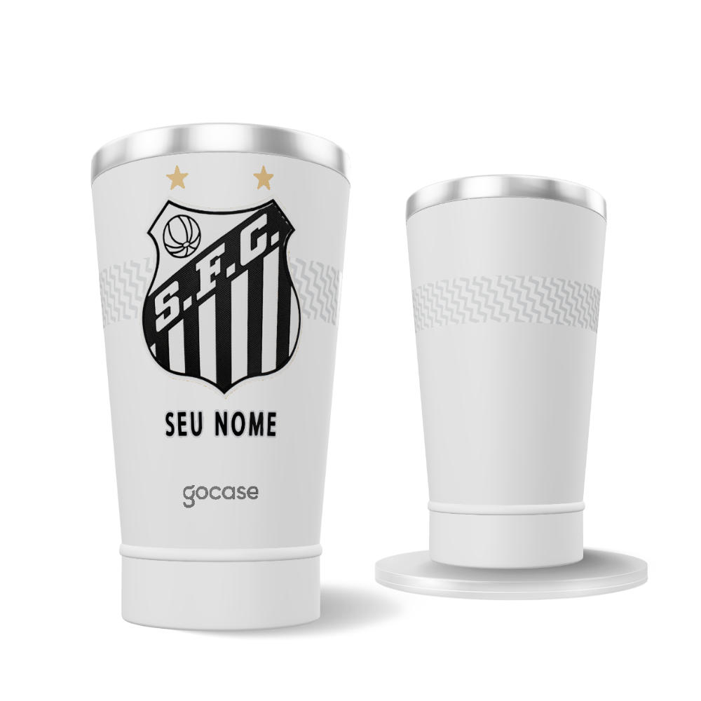 Copo Térmico Cerveja - Santos - Uniforme 1 2025