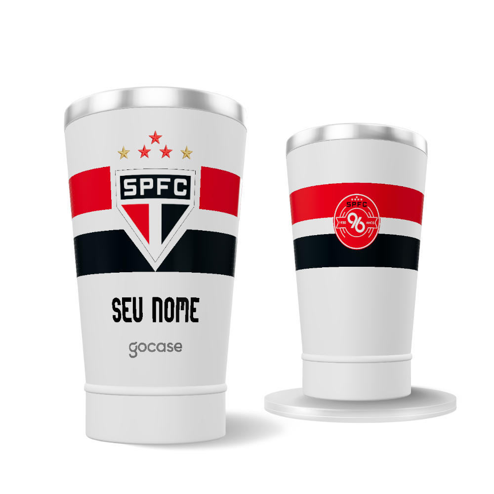 Copo Térmico Cerveja - São Paulo - Uniforme 1 2026