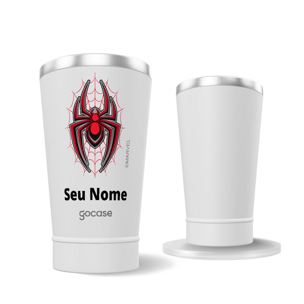 Copo Térmico + Ebook - Spider Man