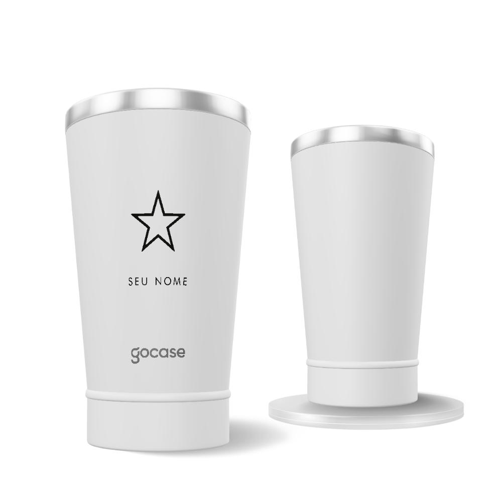 Copo Térmico + Ebook - Estrela Minimalista