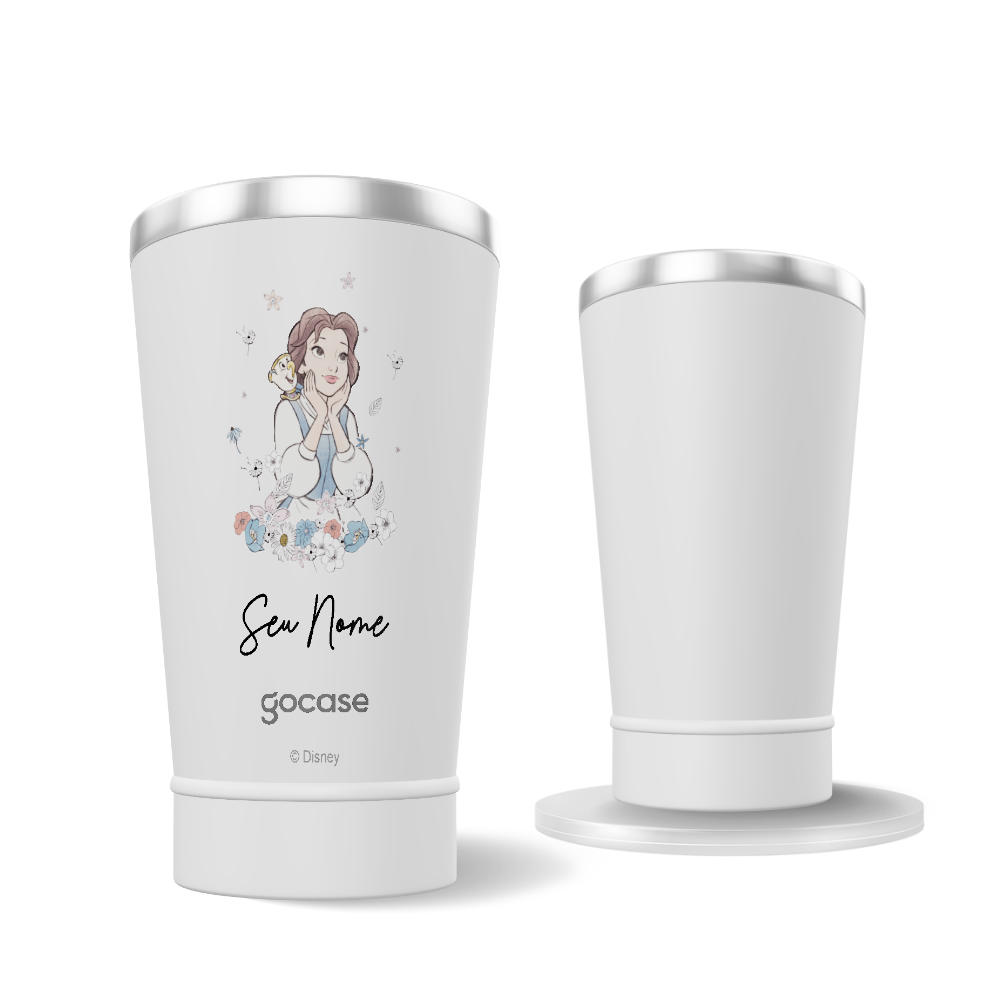 Copo Térmico + Ebook - Bella Flores