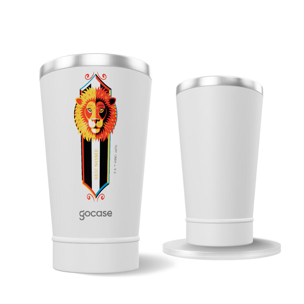 Copo Térmico + Ebook - Escudo Gryffindor