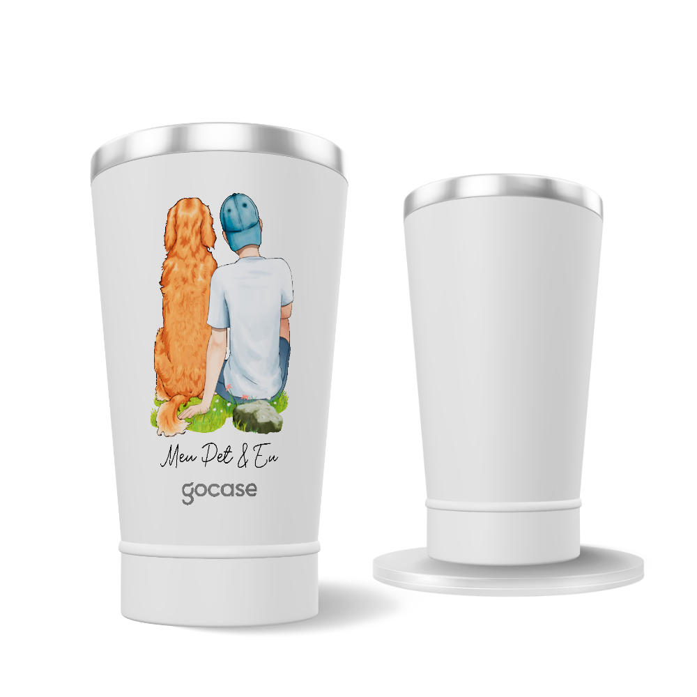 Copo Térmico + Ebook - Garoto Pet