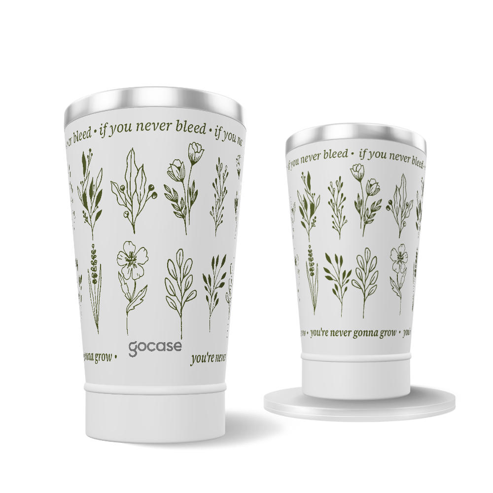 Copo Térmico + Ebook - If You Never Bleed