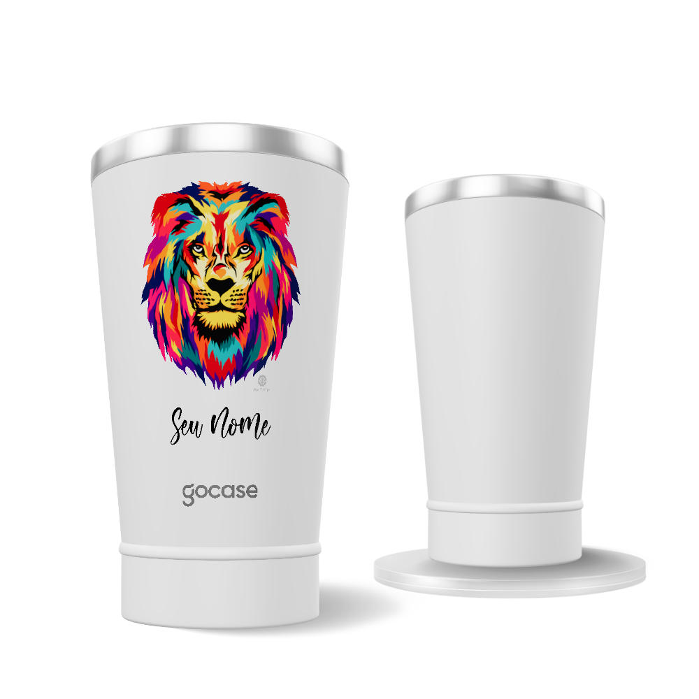 Copo Térmico + Ebook - Dani Purper - Leão de Judá