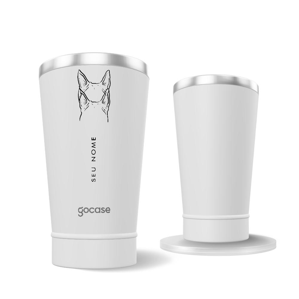 Copo Térmico + Ebook - Orelhas de Pet