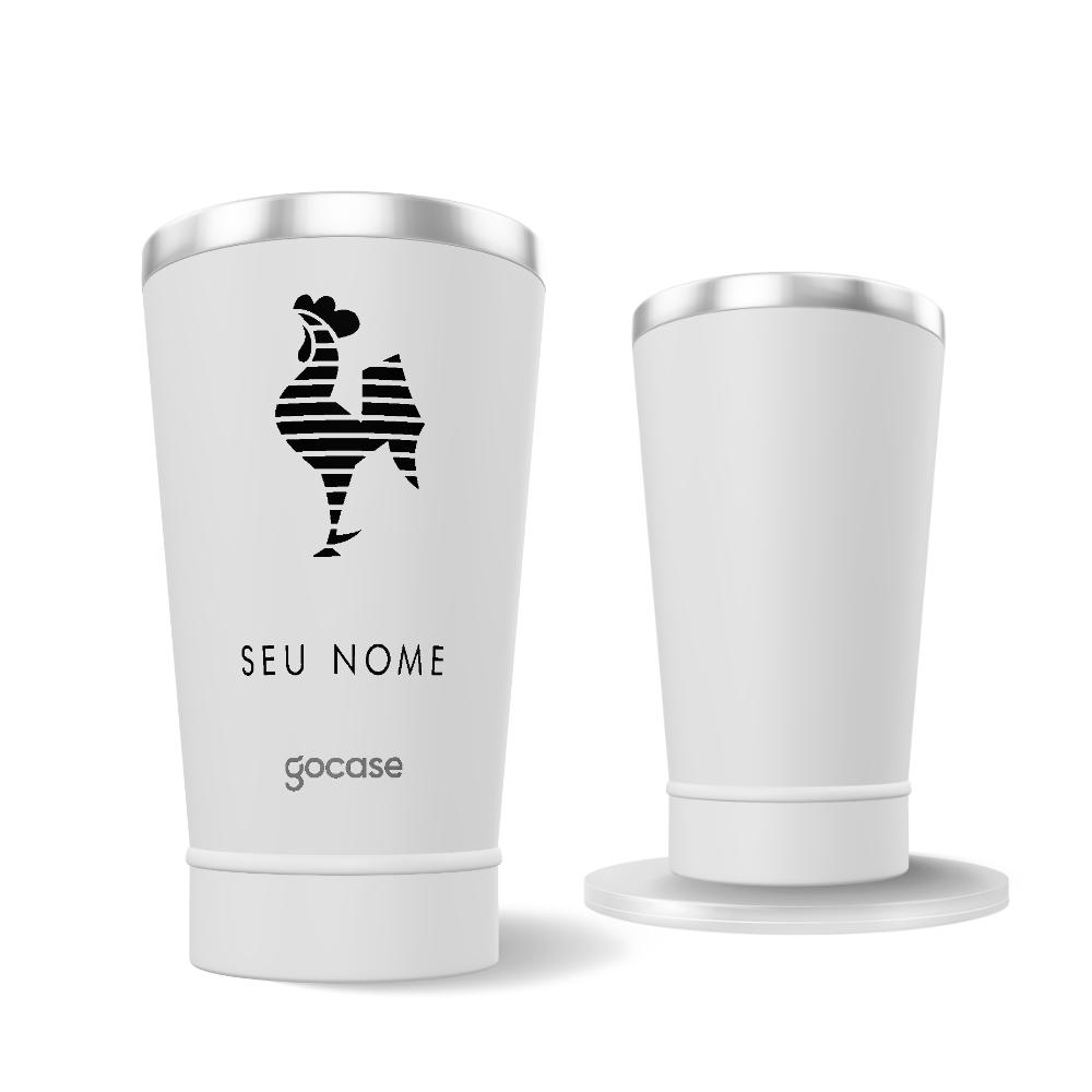 Copo Térmico Cerveja + Ebook - Atlético Mineiro - Galo