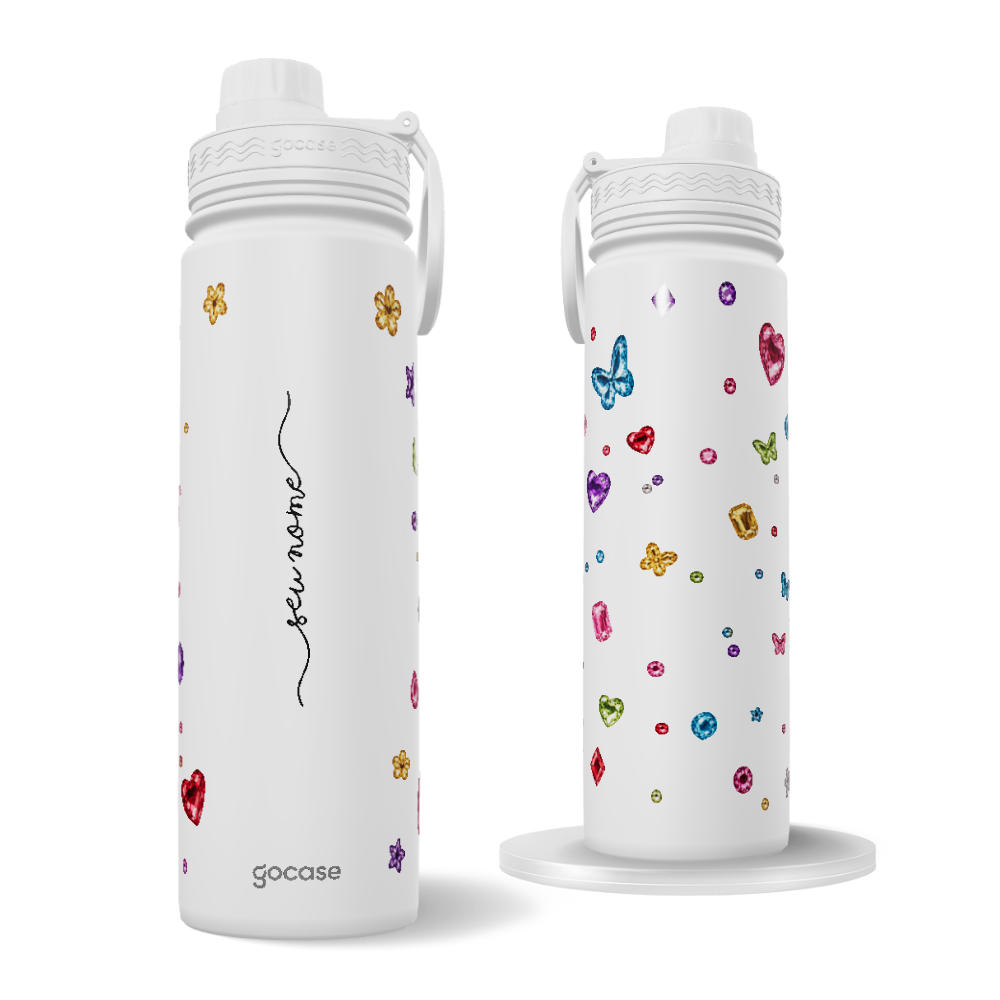 Garrafa Térmica Fresh + Ebook - Joias Flutuantes