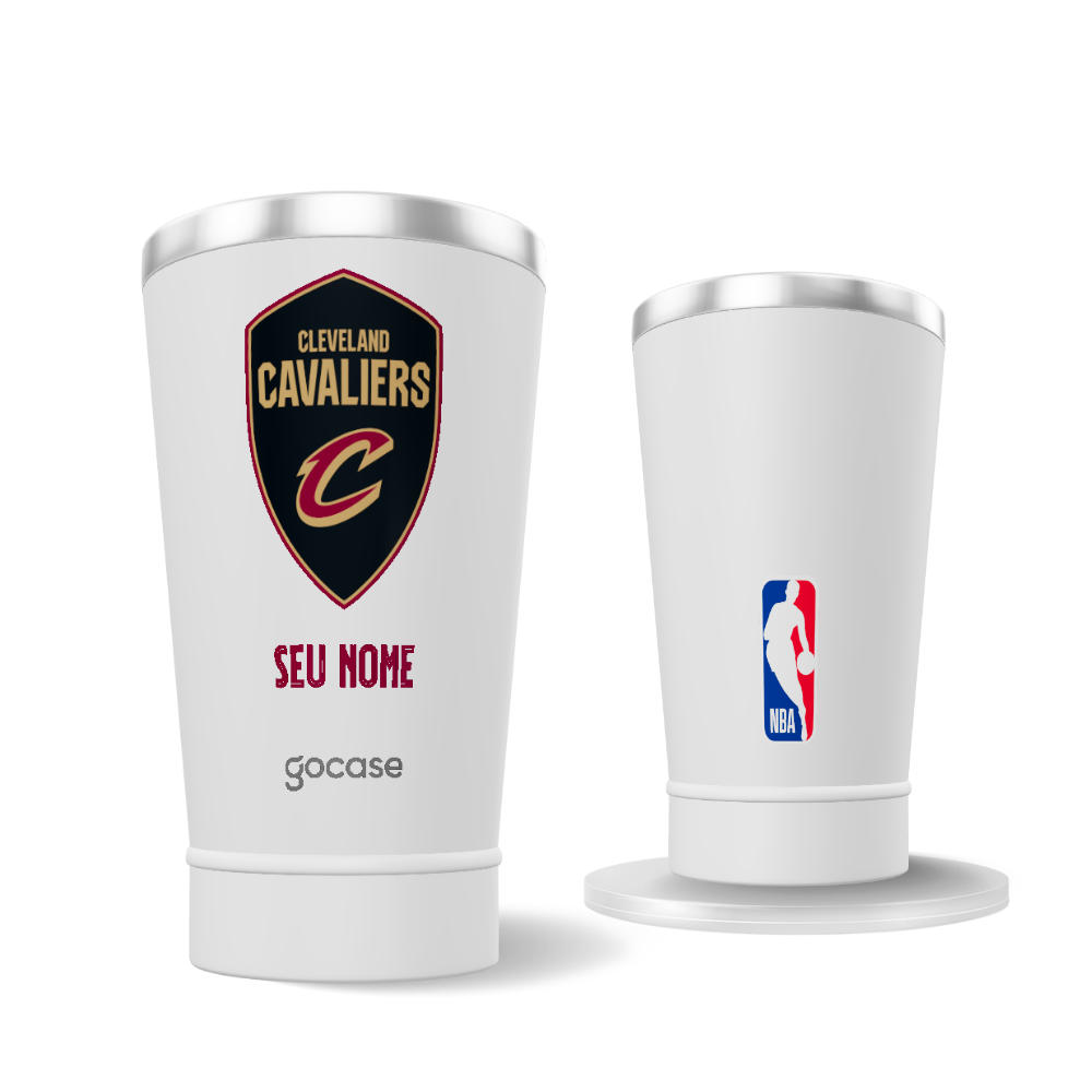 Copo Térmico + Ebook - Cleveland Cavaliers - Logo Copo Térmico + Ebook - Cleveland Cavaliers - Logo