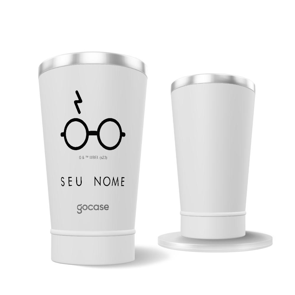 Copo Térmico + Ebook - Harry Potter - Óculos do Harry Copo Térmico + Ebook - Harry Potter - Óculos do Harry