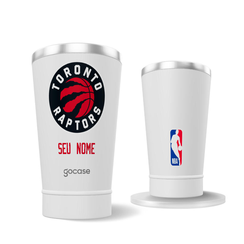 Copo Térmico + Ebook - Toronto Raptors - Logo Copo Térmico + Ebook - Toronto Raptors - Logo