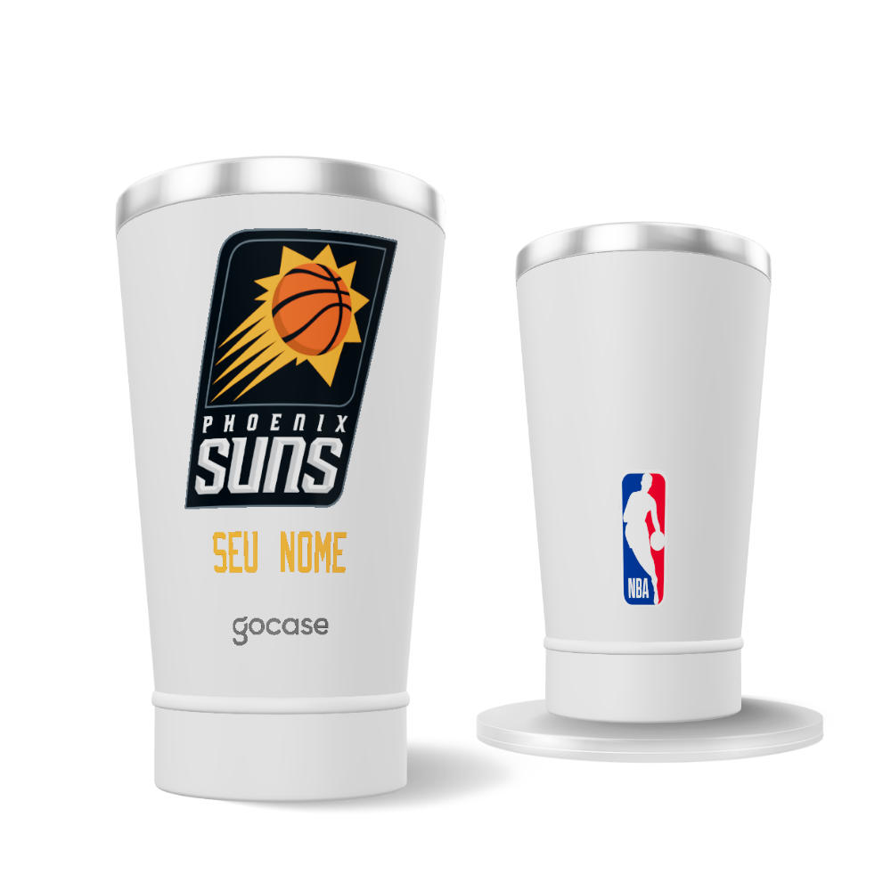 Copo Térmico + Ebook - Phoenix Suns - Logo Copo Térmico + Ebook - Phoenix Suns - Logo