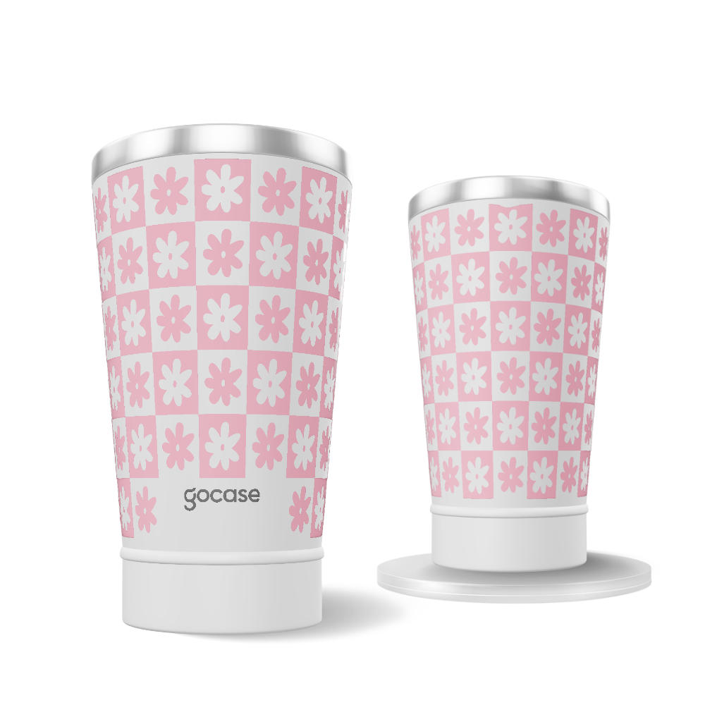 Copo Térmico + Ebook - Vichisa Flowers