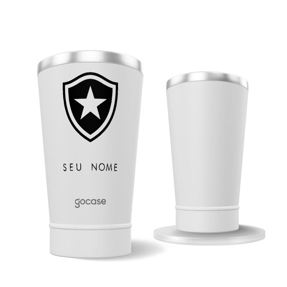 Copo Térmico Cerveja + Ebook - Botafogo - Escudo