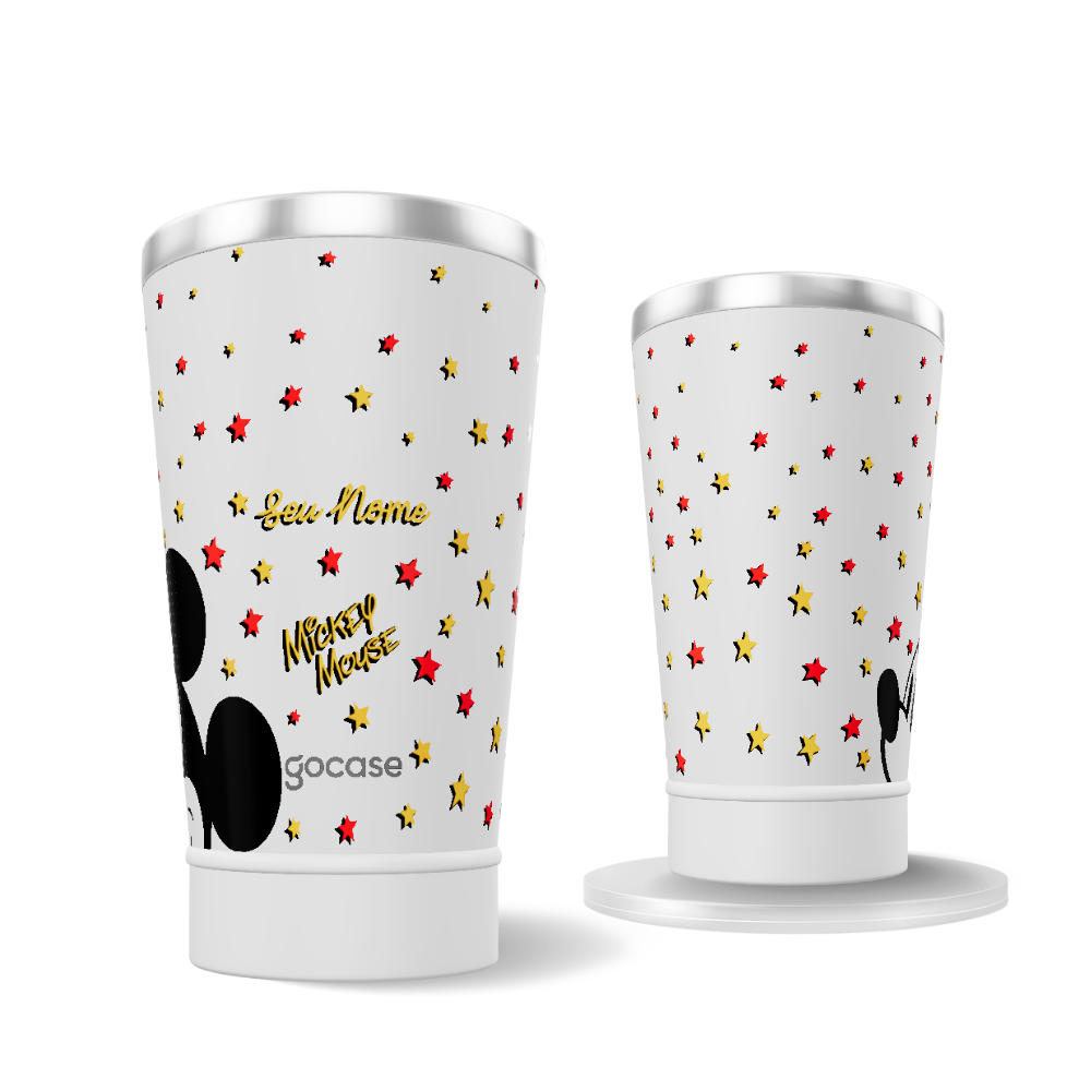 Copo Térmico + Ebook - Mickey Face