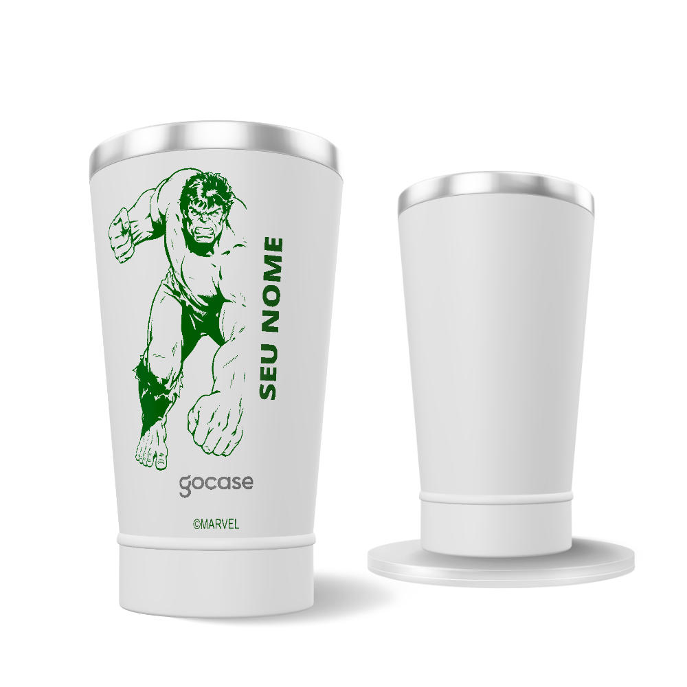 Copo Térmico + Ebook - Hulk