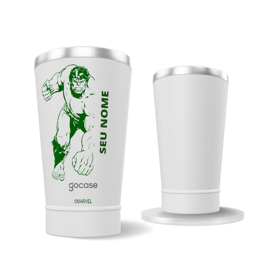 Copo Térmico + Ebook - Hulk
