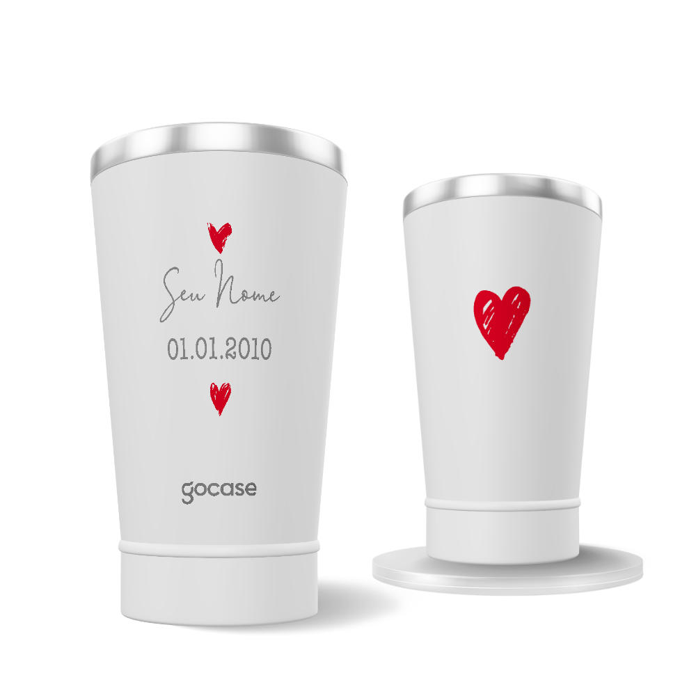 Copo Térmico + Ebook - Data de Nascimento