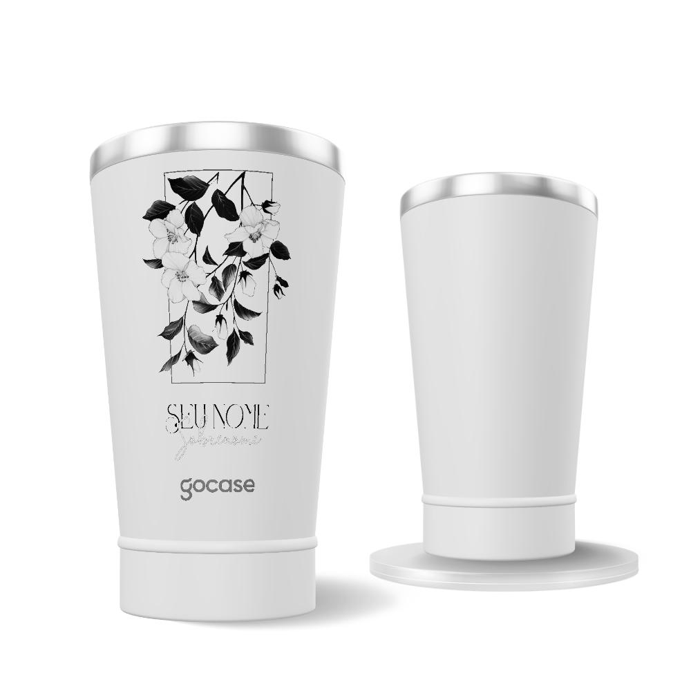 Copo Térmico + Ebook - Botanic Outline