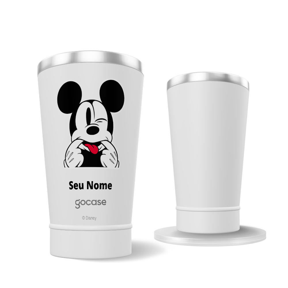 Copo Térmico + Ebook - Mickey Careta