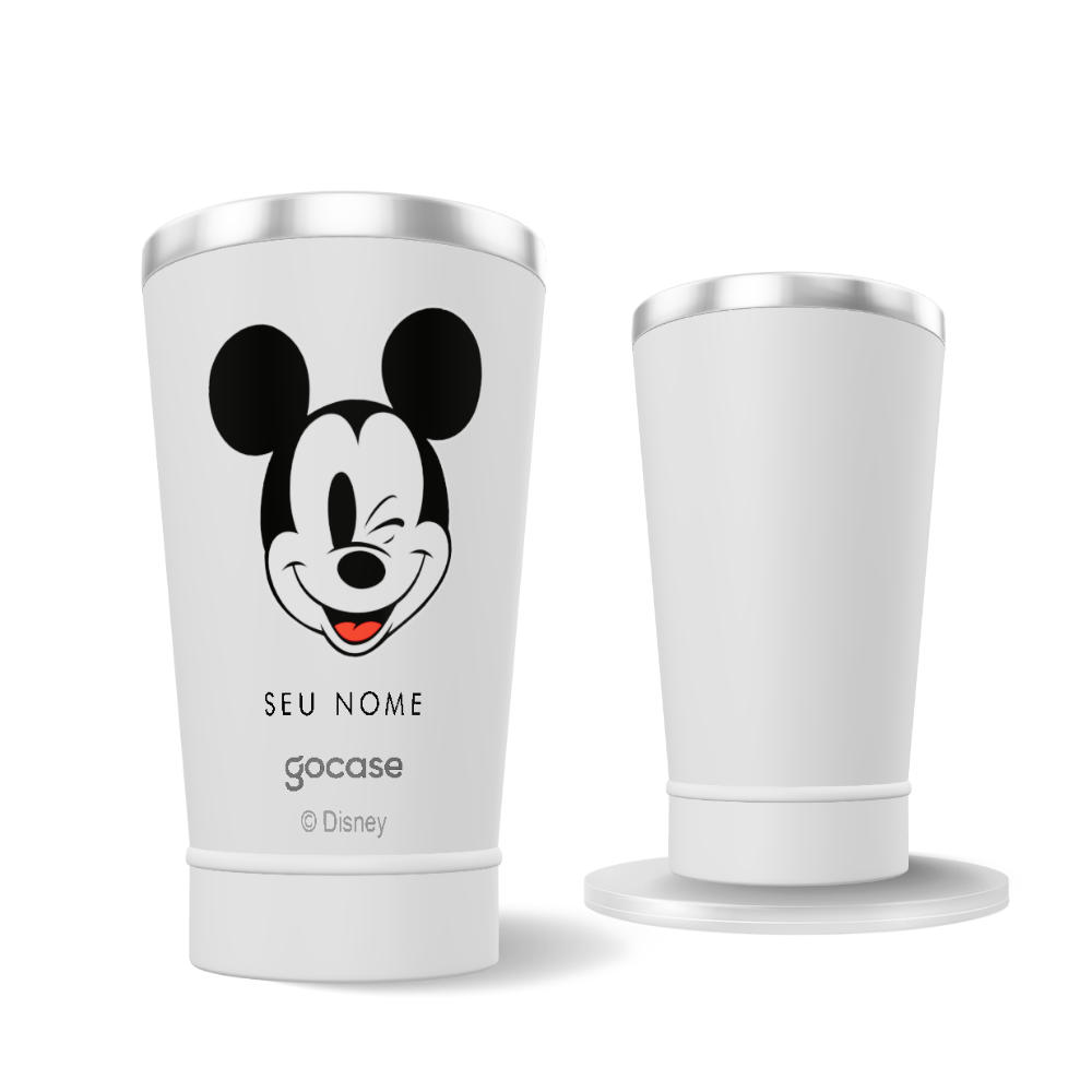 Copo Térmico + Ebook - Mickey Rostinho