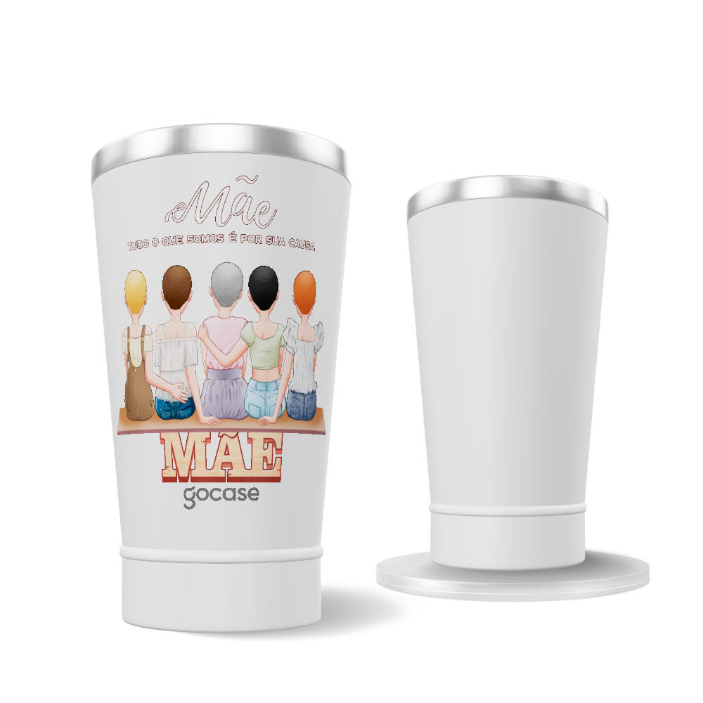 Copo Térmico + Ebook - Mãe, Meu Melhor Presente