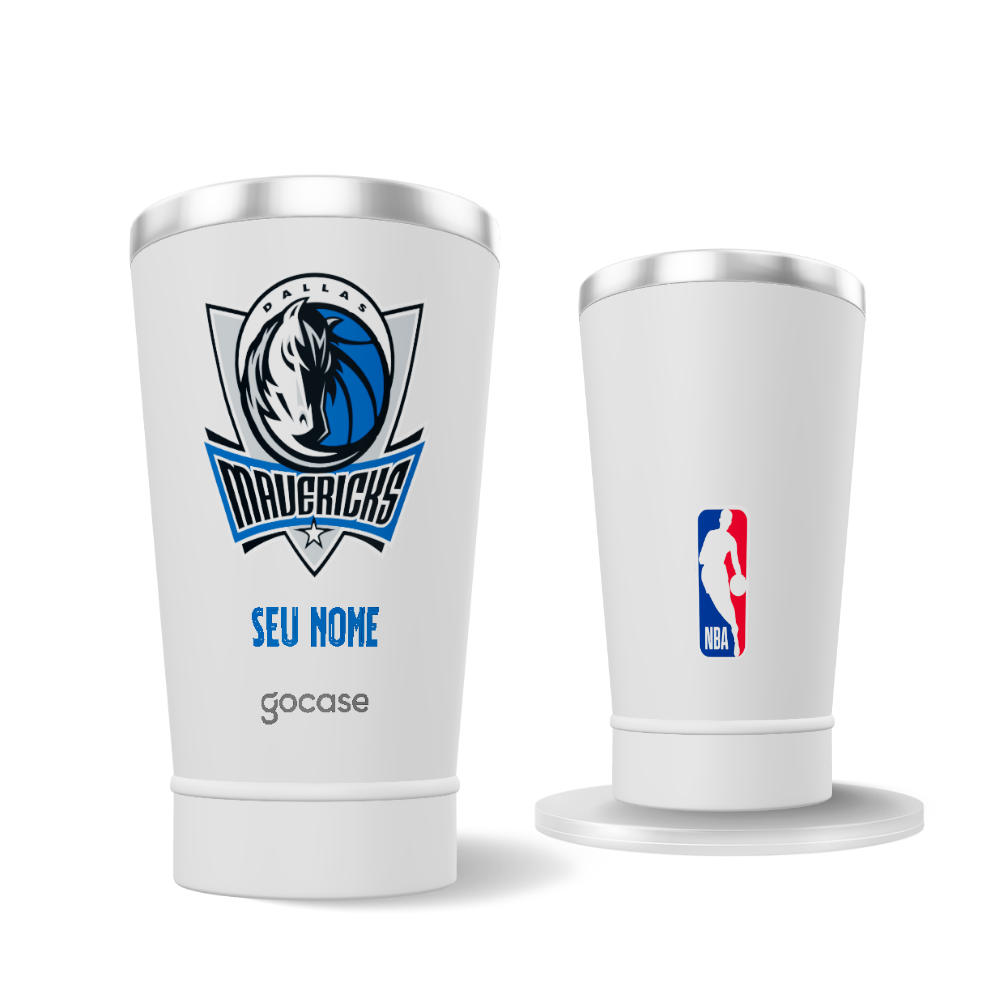 Copo Térmico + Ebook - Dallas Mavericks - Logo