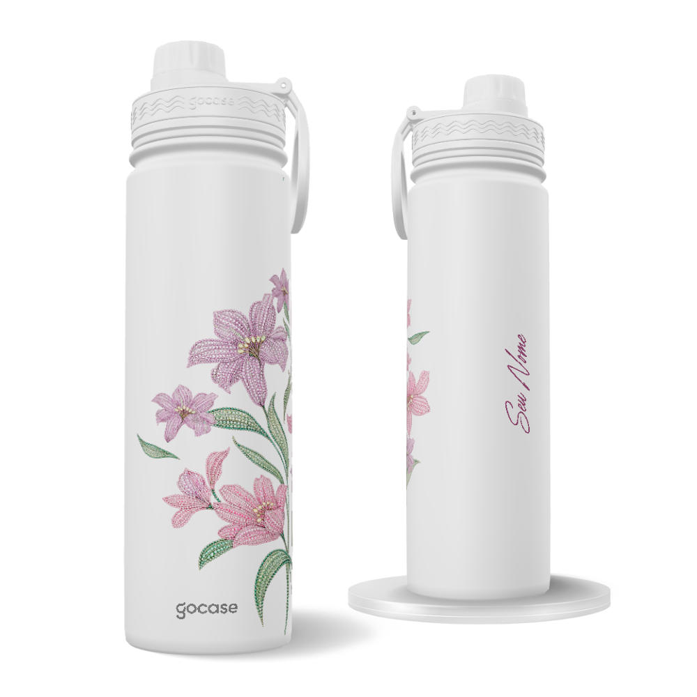 Garrafa Térmica Fresh + Ebook - Bloom Shine