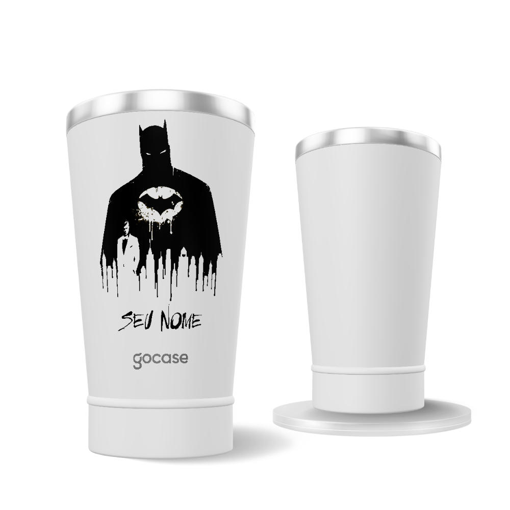 Copo Térmico + Ebook - Batman - Silhueta