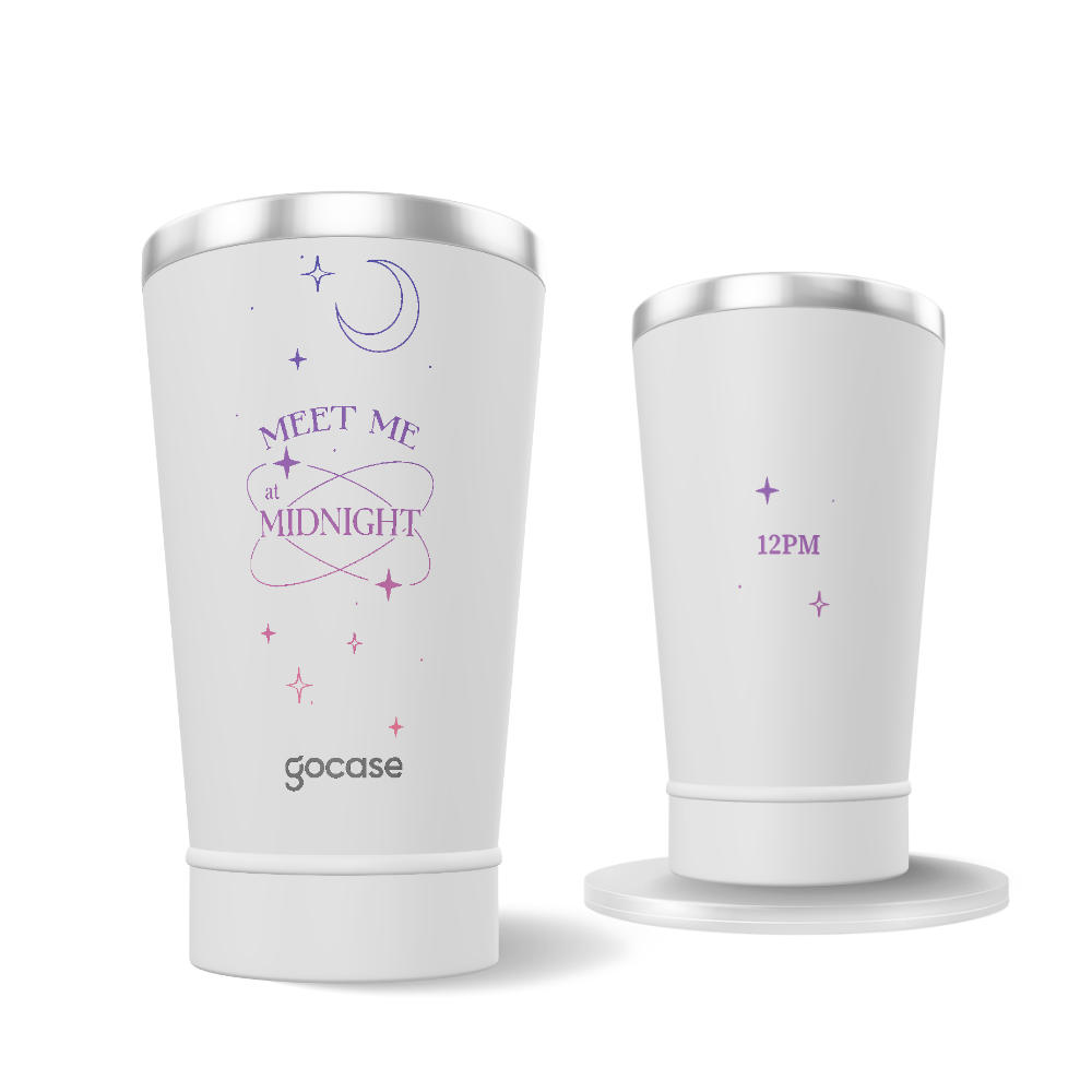 Copo Térmico + Ebook - Meet Me At Midnight