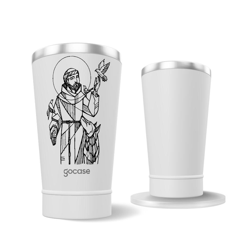 Copo Térmico + Ebook - São Francisco Lineart