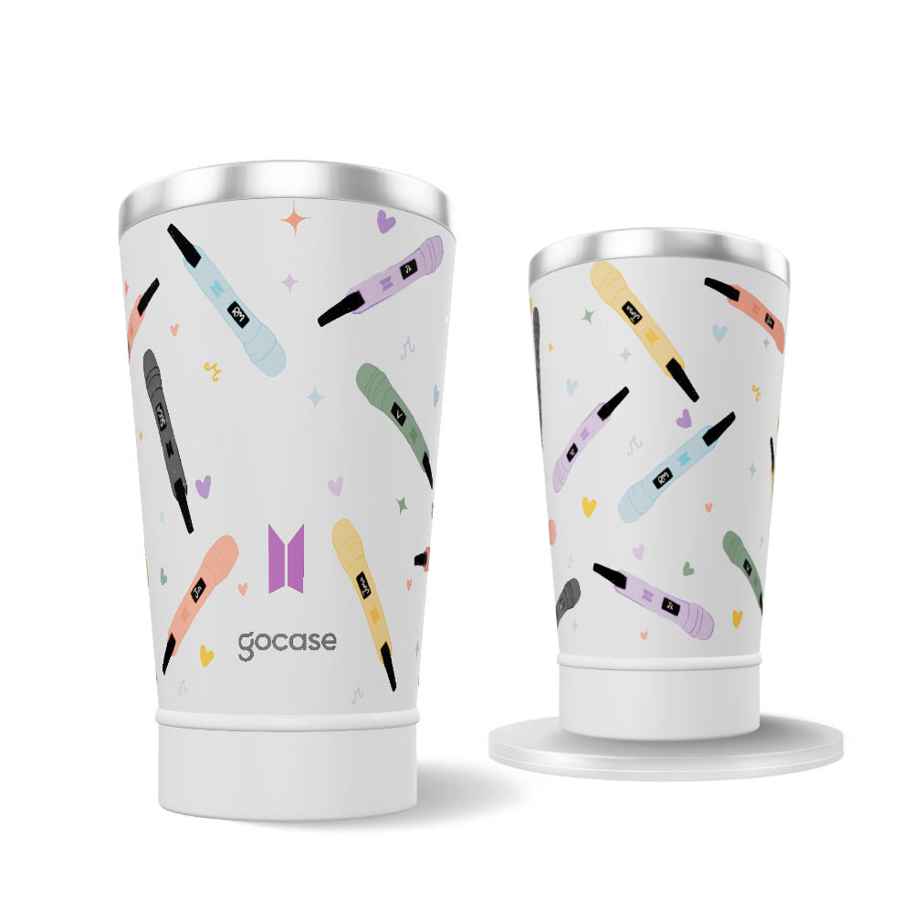 Copo Térmico + Ebook - Microfones