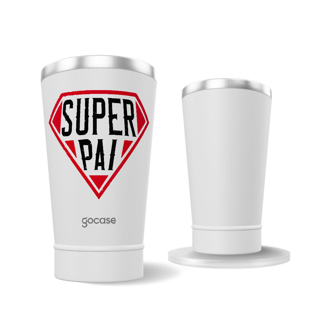 Copo Térmico + Ebook - Super Pai