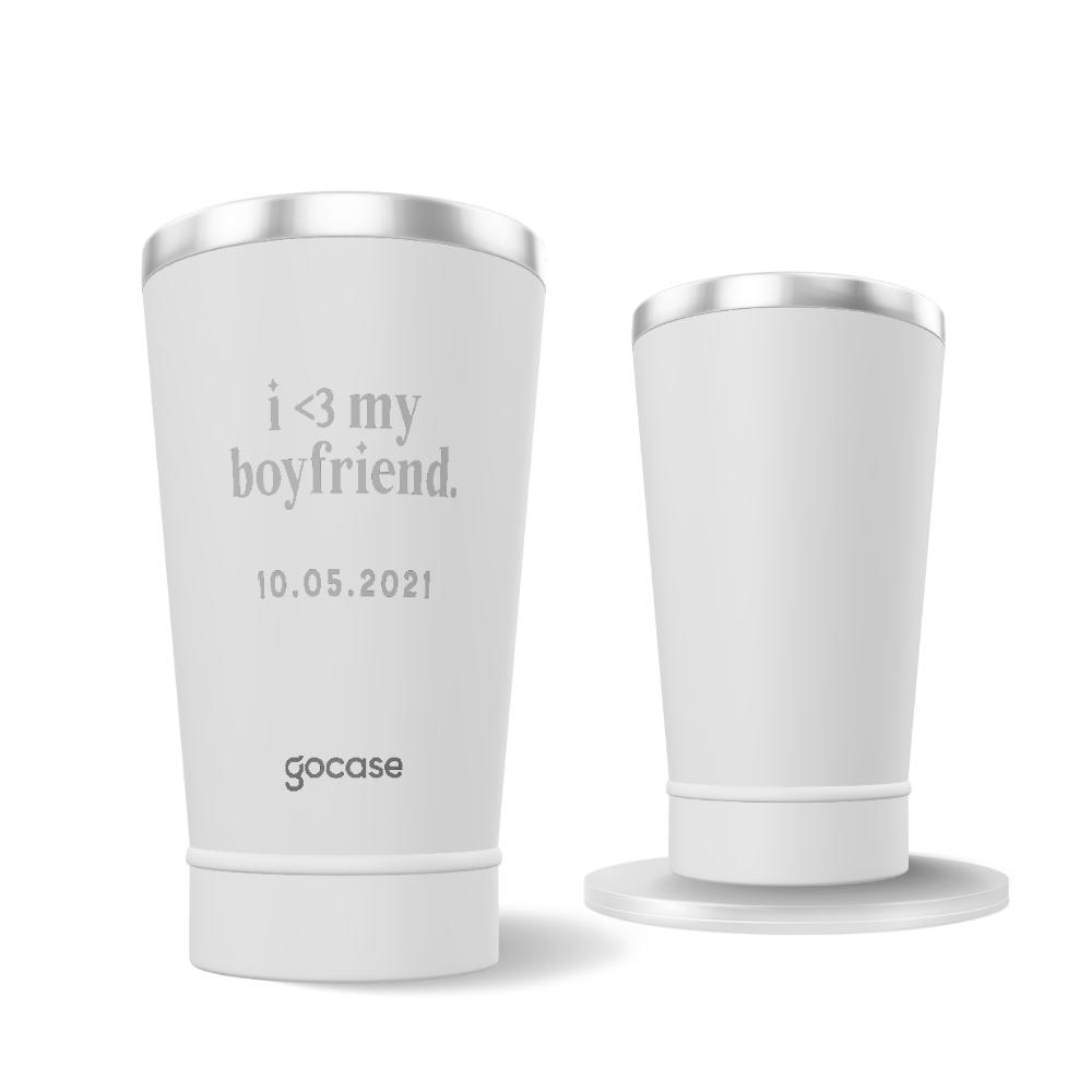 Copo Térmico + Ebook - I <3 My Boyfriend