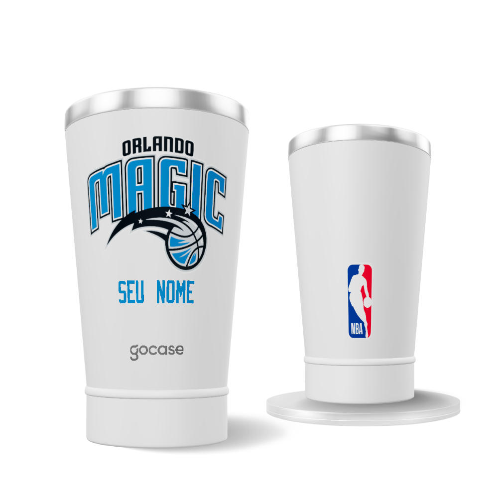 Copo Térmico + Ebook - Orlando Magic - Logo