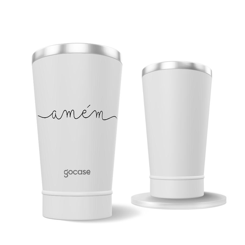 Copo Térmico + Ebook - Amém Recursivo