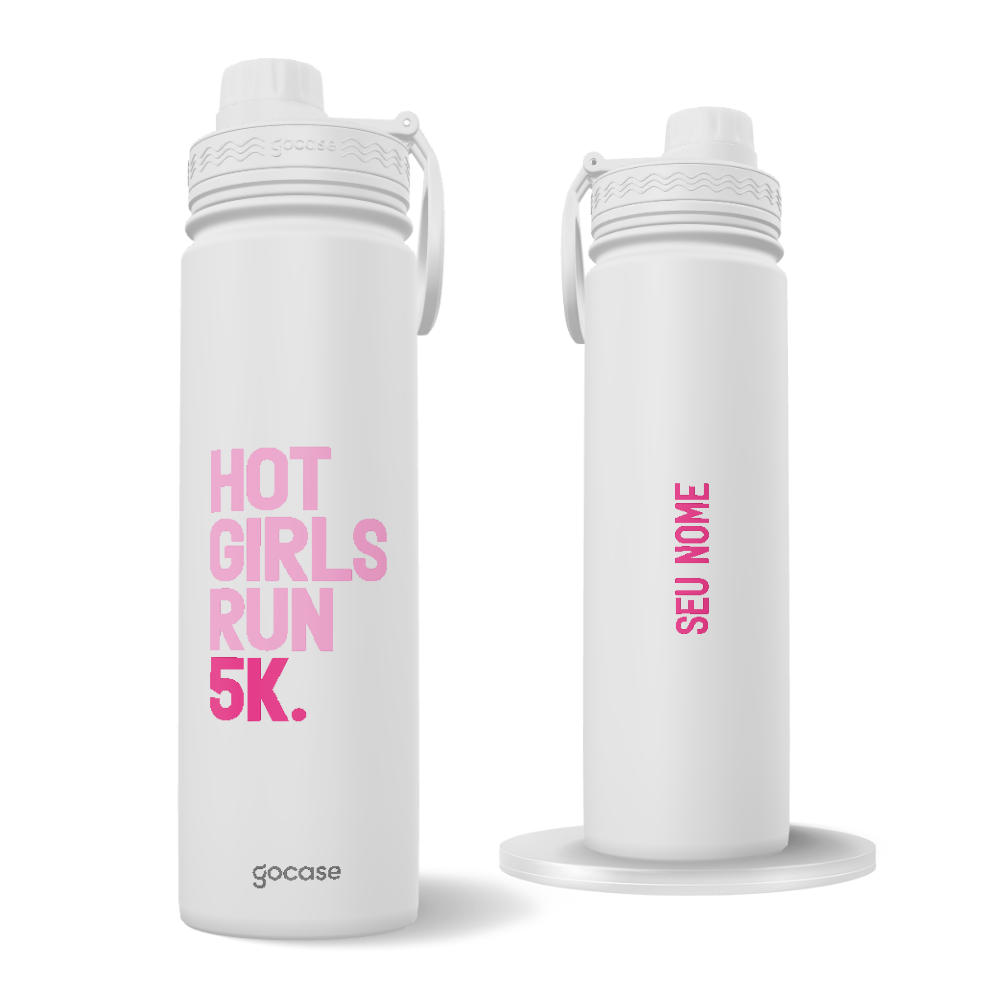Garrafa Térmica Fresh + Ebook - Hot Girls Run