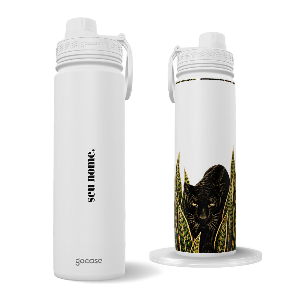 Garrafa Térmica Fresh + Ebook - Jungle Panther