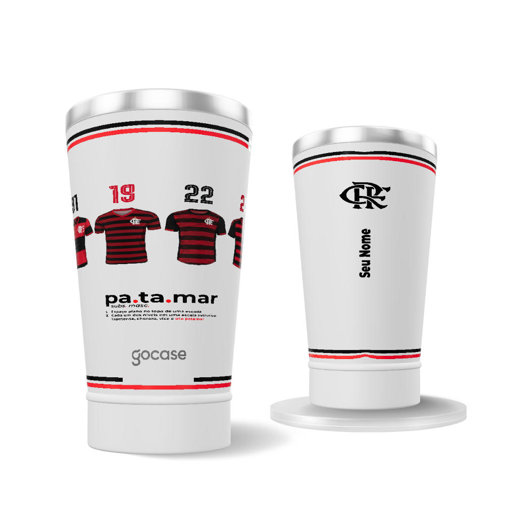 Copo Térmico Cerveja - Flamengo - Mantos Da Glória