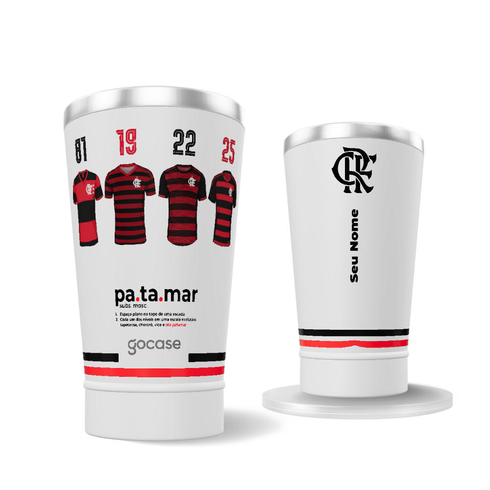 Copo Térmico Cerveja - Flamengo - Mantos Da Glória